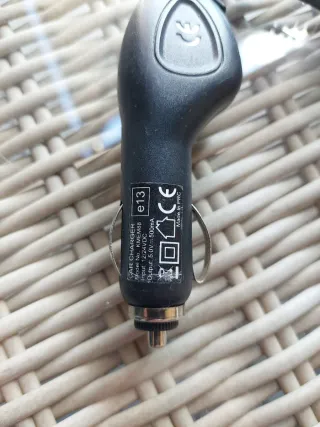 Cargador mechero coche USB espiral