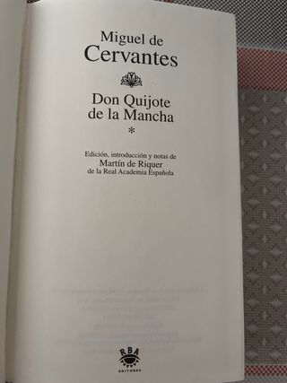 Don Quijote de la Mancha
