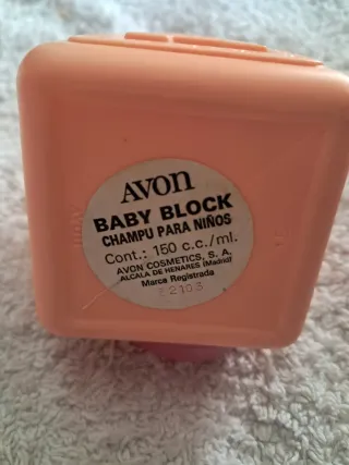 Frasco Avon Bloque A Naranja