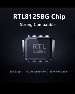 Tarjeta LAN Ethernet M.2 A + E KEY de 2,5 Gb