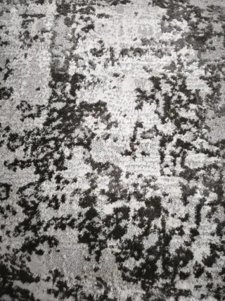 Alfombras grises negras y blancas de poliéster