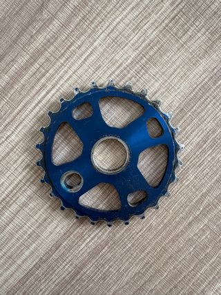 Plato BMX Azul Marca FIT