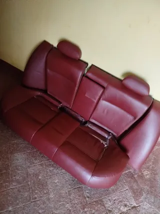 Asientos paquete M E46 Piel Roja.