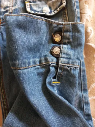 Calça curta ganga Sem marca