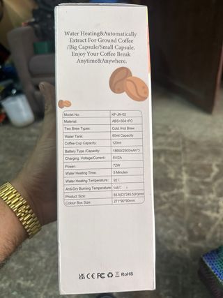 Cafetera Espresso 3 en 1