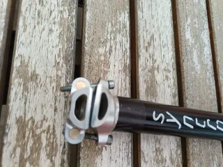 Tija Syncros Hardcore 29.8mm x 425mm Negra