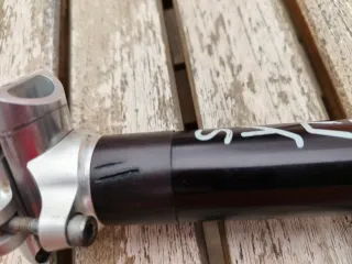 Tija Syncros Hardcore 29.8mm x 425mm Negra