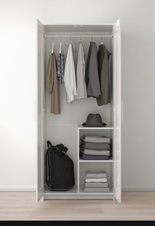 Armario 2 puertas blanco madera en MERIDA!