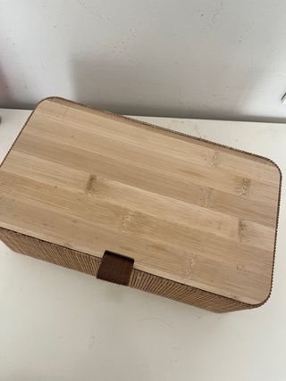 Cajas de bambú apilables (2 unidades)