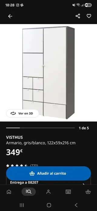 Armario Blanco Ikea
