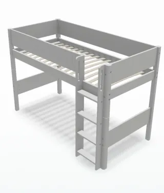 Cama alta - litera de madera Flexa