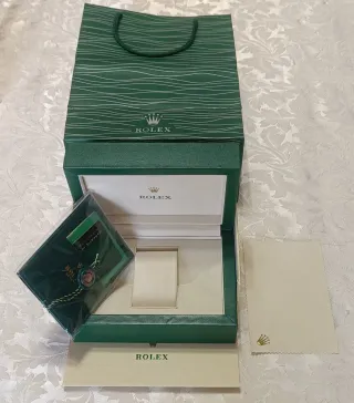 Scatola Rolex Verde Originale Nuova