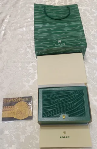 Scatola Rolex Verde Originale Nuova