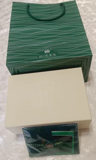 Scatola Rolex Verde Originale Nuova