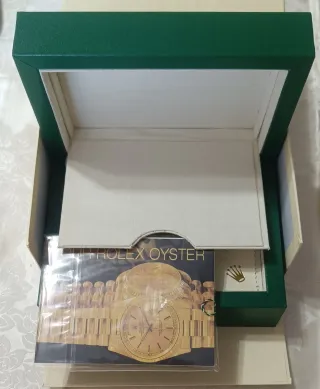 Scatola Rolex Verde Originale Nuova