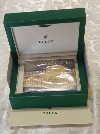 Scatola Rolex Verde Originale Nuova