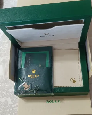 Scatola Rolex Verde Originale Nuova