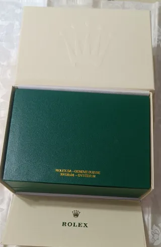 Scatola Rolex Verde Originale Nuova