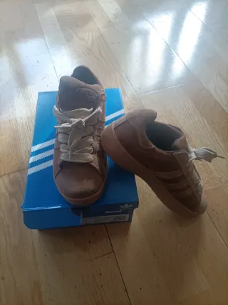 Zapatillas Adidas Campus Marrones Talla 37