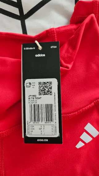Mallas Adidas Rojas Nuevas, sin estrenar