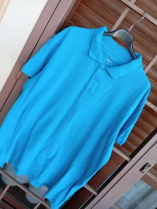 Polo CNS azul talla XL