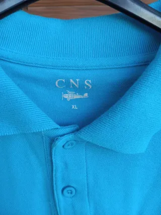 Polo CNS azul talla XL