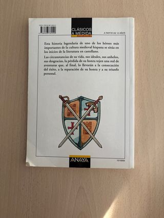 Cantar de Mio Cid (Clasicos a Medida) (Spanish ...