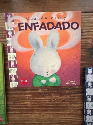 Vendo 4 libros emociones niños