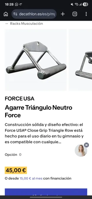 Accesorio Multiestación Musculación