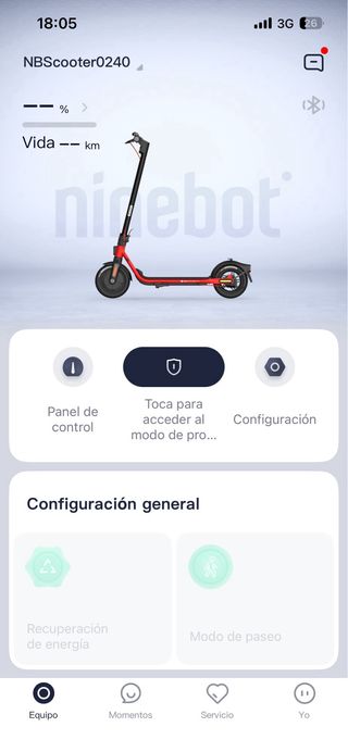 Patinete eléctrico plegable