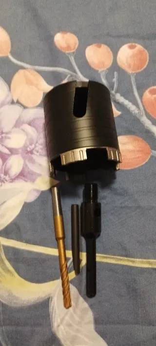 Corona diamante y avellanador