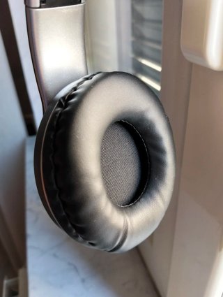 Cuffie Bluetooth Nere e Argento