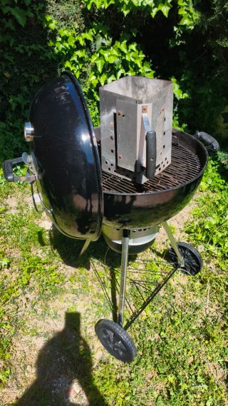 Barbacoa Weber Original Kettle Premium Negra 57cm