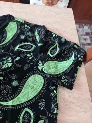 Maglietta uomo fantasia paisley