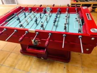 Futbolín Rojo Vintage