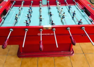 Futbolín Rojo Vintage