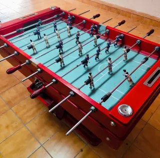 Futbolín Rojo Vintage
