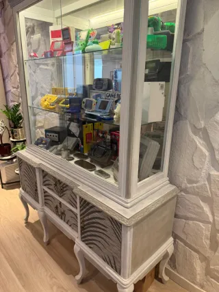 Vitrina Vintage Shabby Chic Restaurada
