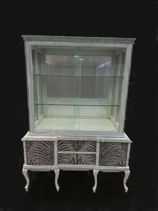 Vitrina Vintage Shabby Chic Restaurada