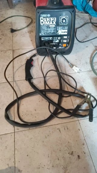 Soldadora Telwin Bimax 132 Turbo SIN USAR. Nuevo.