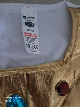 Disfraz Cleopatra Niña Talla M
