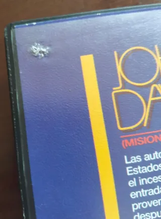 VHS John y David Misión Narcotráfico acción