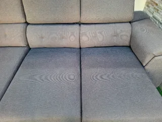 Sofá modular tela gris