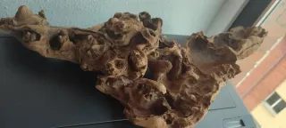 Tronco decorativo para acuario