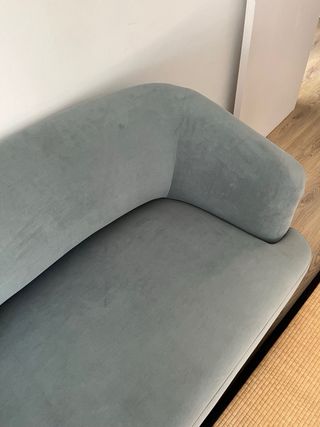Sofá 2 plazas gris Maisons du Monde