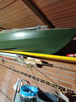 Kayak da pesca verde