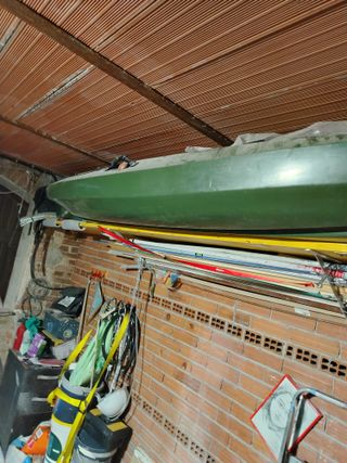 Kayak da pesca verde