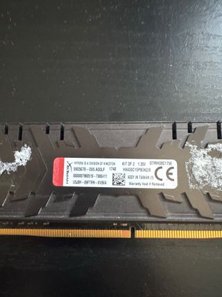 Memoria RAM HyperX Predator DDR4 (2x4GB)