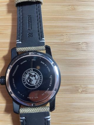 Reloj Citizen Eco-Drive BM8476-23 Negro/Beige