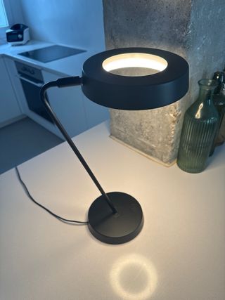Lámpara LED Escritorio/Tocador Negra